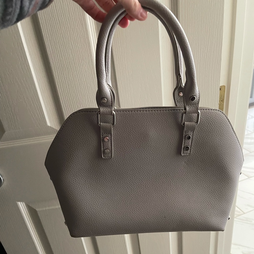 Grey purse